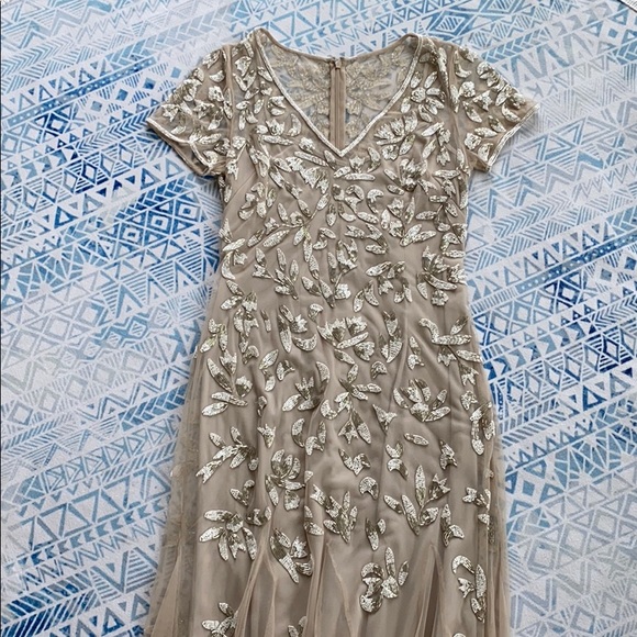 Adrianna Papell Beaded Gown - Picture 5 of 7